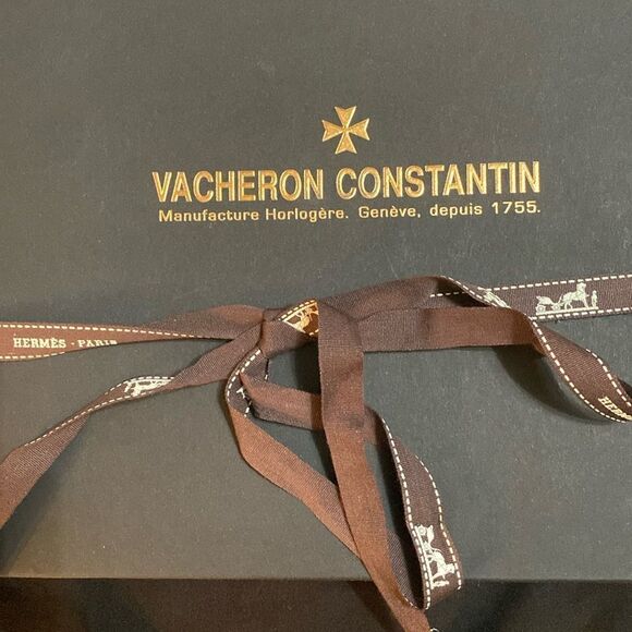 NIB RARE Hermès Pour Vacheron Constantin Astrologie Time Brown Pink Silk Scarf - Picture 3 of 17
